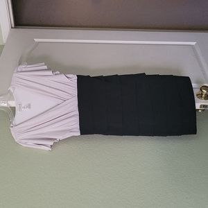 Sparkle top/ruffled bottom dress